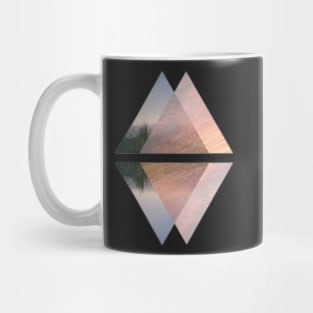 SKY graphic design geometry logo creative geometric triangle Mug